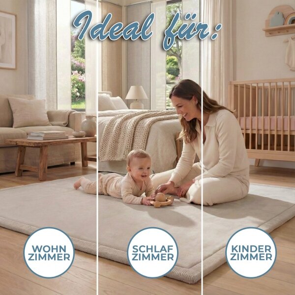 Sanosoft Krabbelteppich f�r jedes Zimmer