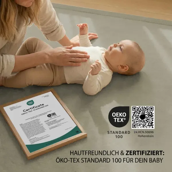 Sanosoft Krabbelteppich Oeko-Tex 100 Produktklasse 1