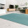 Sanosoft® Krabbelmatte 120cmx100cm Petrol