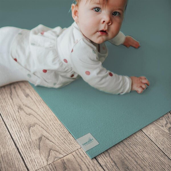 Sanosoft® Krabbelmatte 120cmx170cm Petrol
