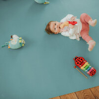 Sanosoft® Krabbelmatte 120cmx170cm Petrol