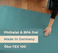 Sanosoft® Krabbelmatte 120cmx170cm Petrol