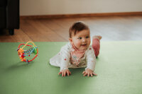 Sanosoft® Krabbelmatte 120cmx120cm Olivgrün