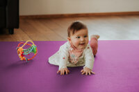 Sanosoft® Krabbelmatte 120cmx170cm Pflaume