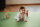 Sanosoft ovale Krabbelmatte 160x200cm Olivgrün