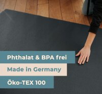 Sanosoft® Krabbelmatte 80cmx140cm Grau