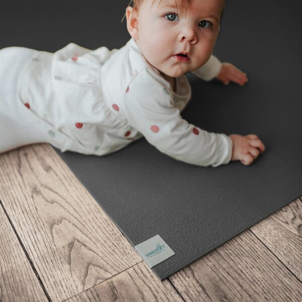 Sanosoft® Krabbelmatte 120x170cm Grau