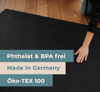 Sanosoft® Krabbelmatte 160x200cm schwarz