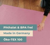 Sanosoft® Krabbelmatte 120cmx140cm Rosa