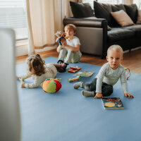 Sanosoft® Krabbelmatte 180cmx200cm Hellblau