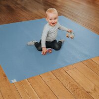 Sanosoft® Krabbelmatte 180cmx200cm Hellblau