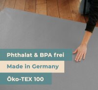 Sanosoft® Krabbelmatte 80cmx120cm Hellgrau